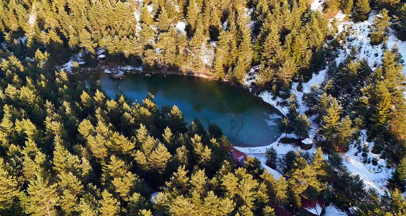 Zigana’nın beyaz cenneti Limni Gölü 150 bin turisti ağırladı